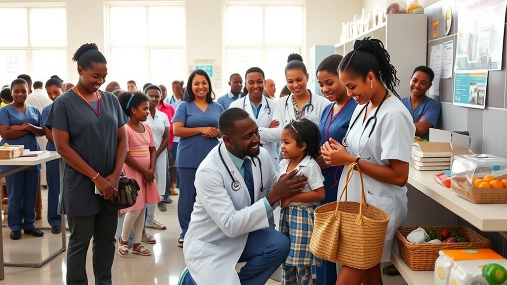 promovendo o acesso à saúde comunitária