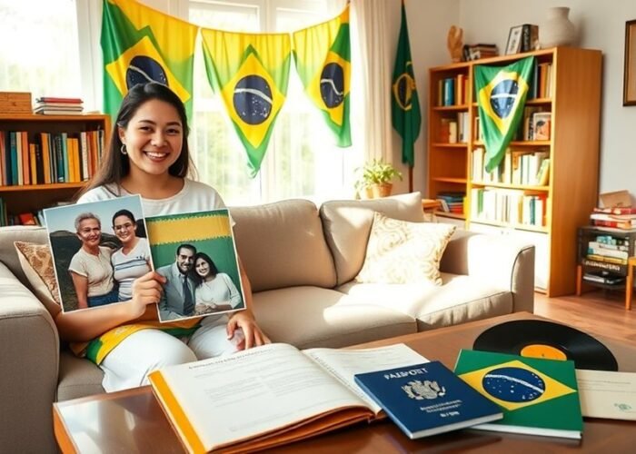 provando conexões com o Brasil