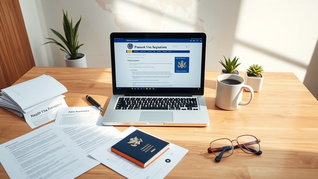 pesquisar regulamentos do país de destino