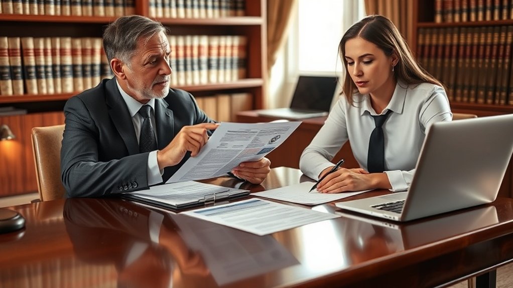 revisando instruções legais juntos