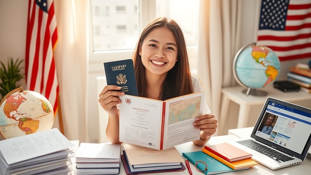 bolsa de estudos e visto F1