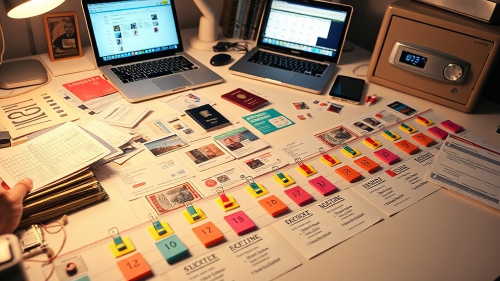 garantir e atualizar o cronograma