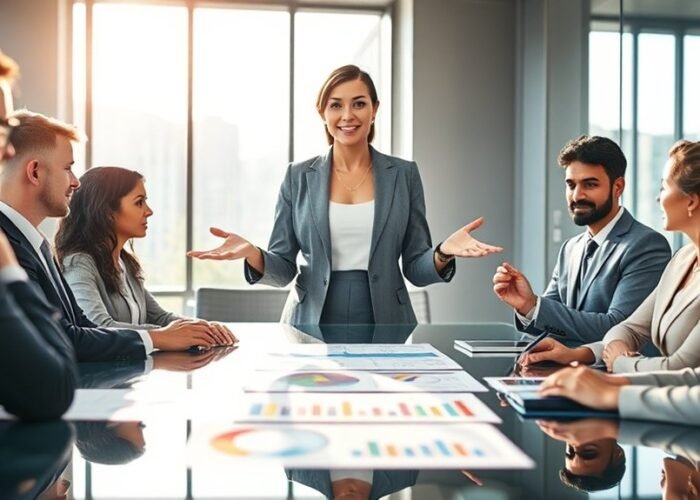 demonstrar habilidades de liderança de forma eficaz