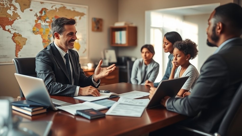 assistência jurídica especializada em imigração