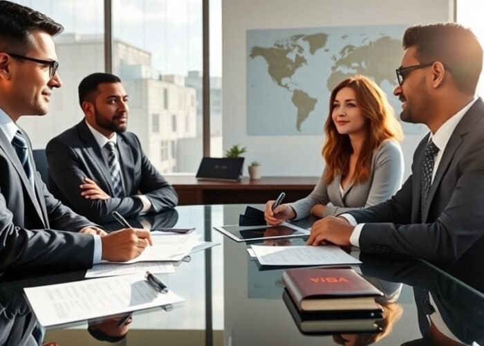 assistência jurídica especializada para vistos
