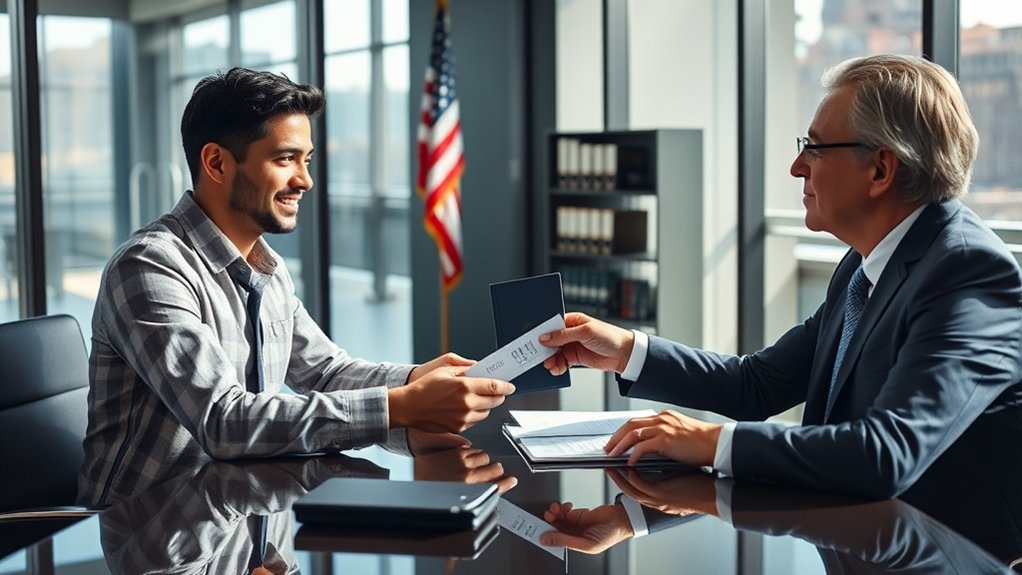 requisitos de patrocínio para estrangeiros