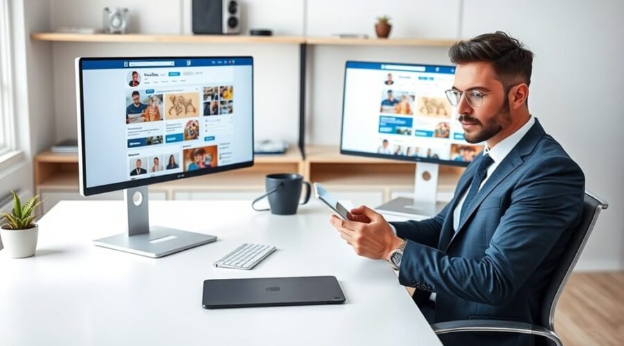 fortaleça sua presença profissional online