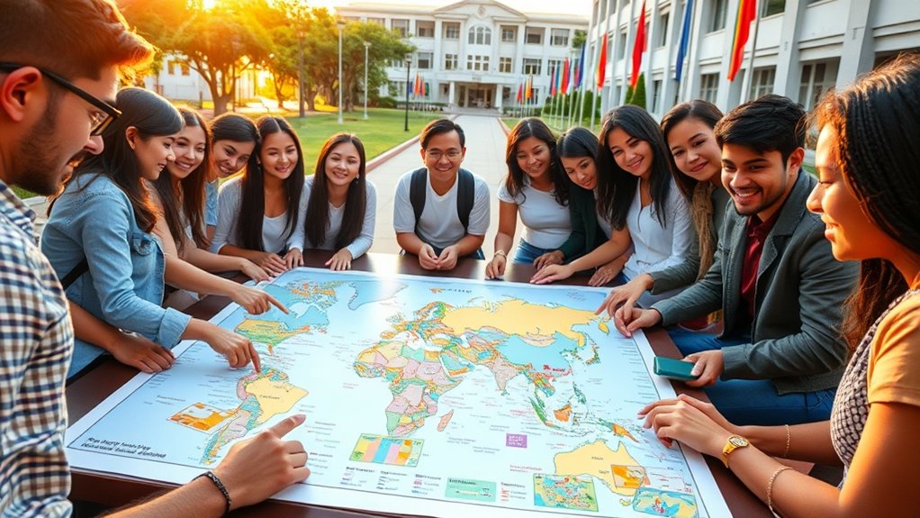 oportunidades de visto para intercâmbio estudantil