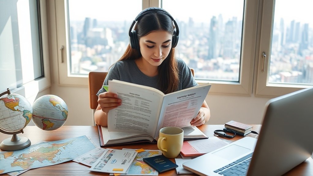 estudar inglês para migração