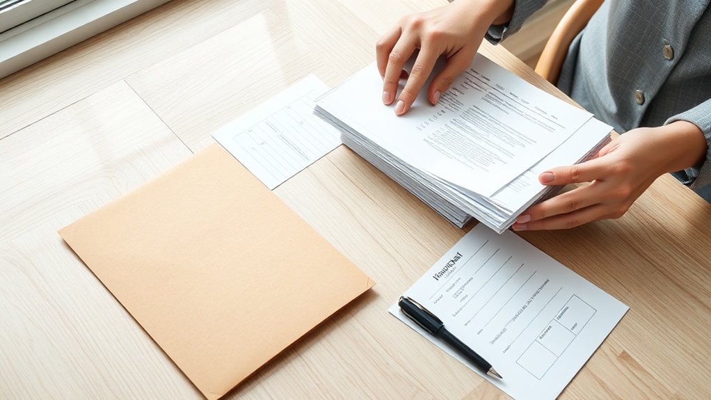 Enviando documentos para o USCIS