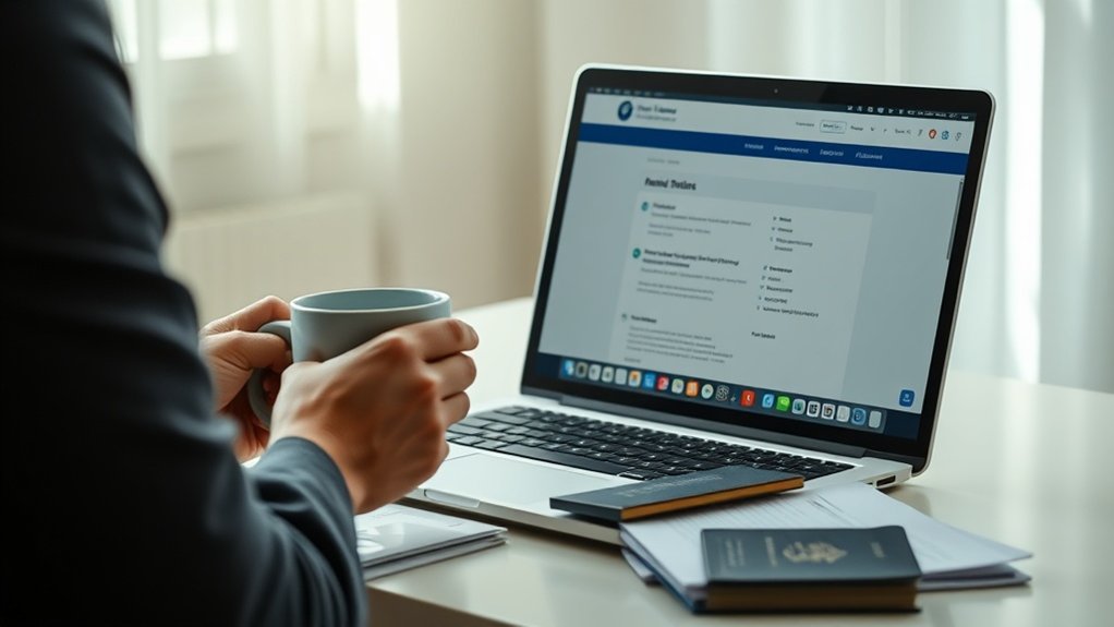 rastreamento online de casos da USCIS