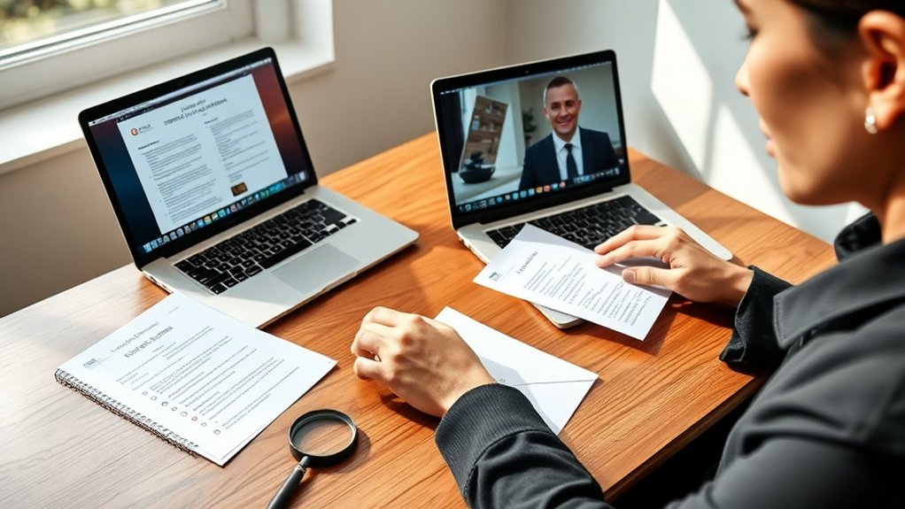 verificar a autenticidade da oferta de emprego