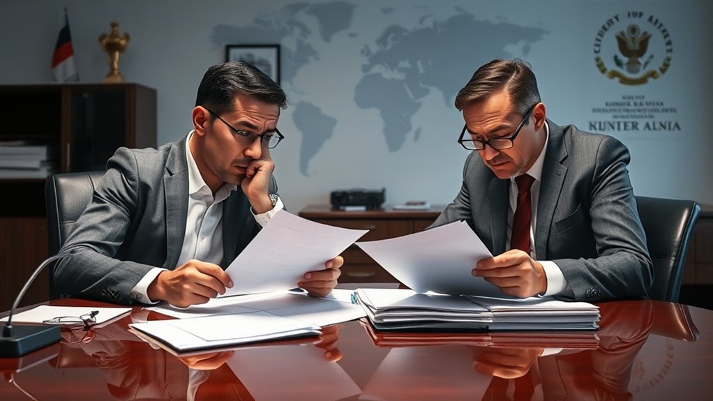 Consequências da reprovação em uma auditoria de visto