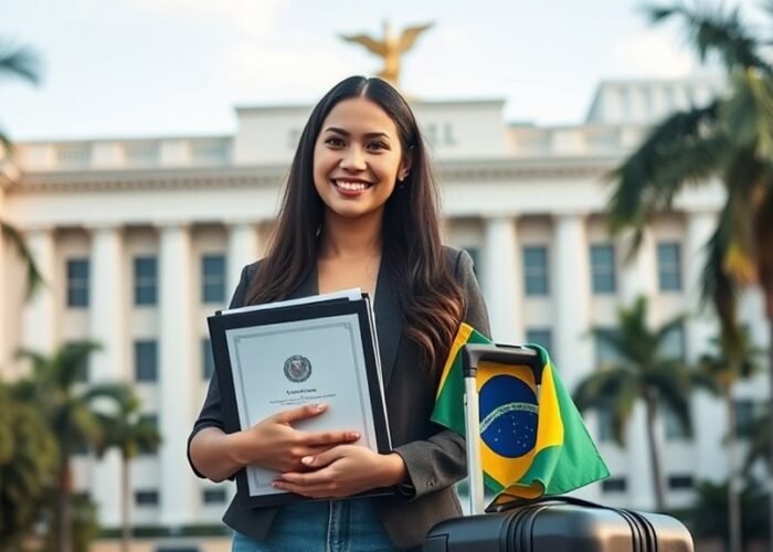 realizações acadêmicas para imigração