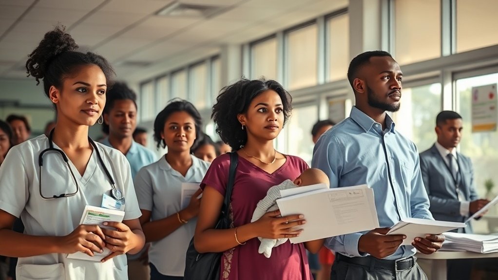 acessando serviços de apoio essenciais