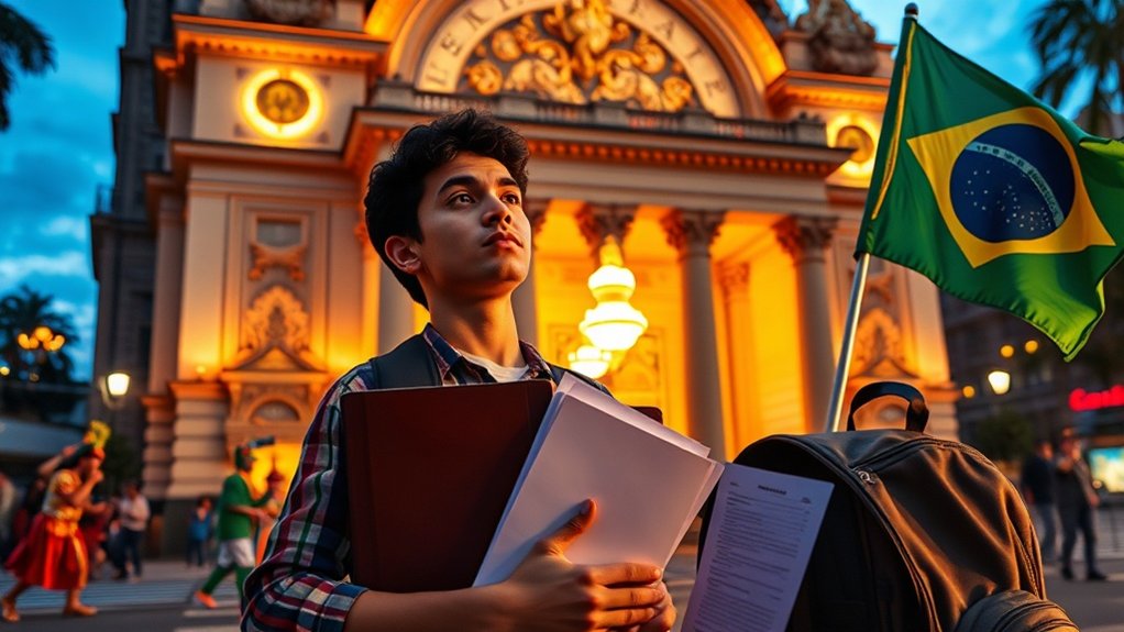 imigração de atores para o Brasil