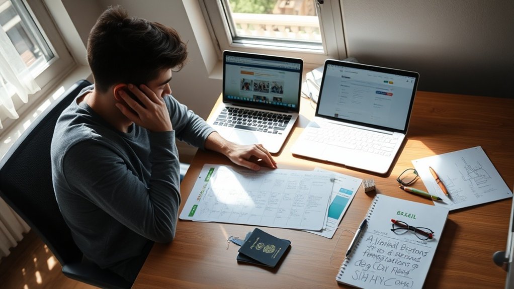 planejamento avançado de extensão de visto