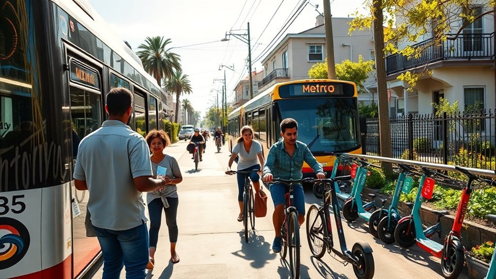 soluções de transporte acessíveis