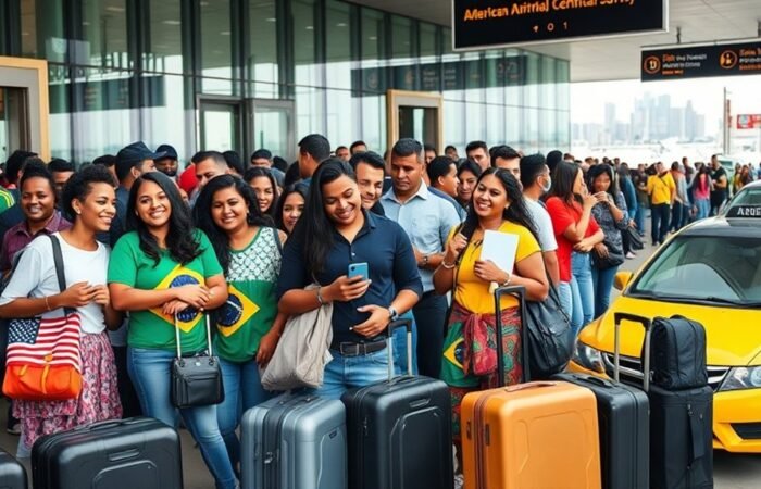 tendências da imigração americana no Brasil