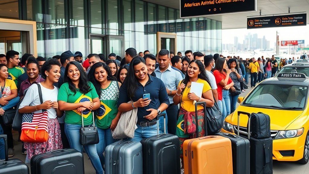 tendências da imigração americana no Brasil