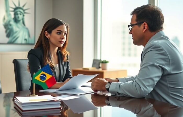 Guia de solicitação de visto americano