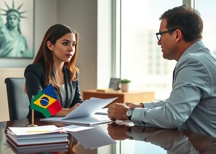 Guia de solicitação de visto americano