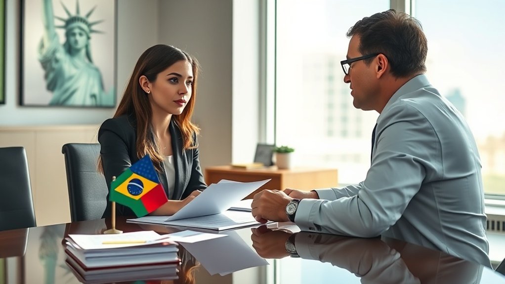 Guia de solicitação de visto americano