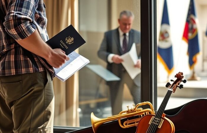 Vistos americanos para músicos