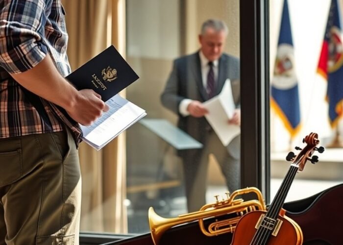 Vistos americanos para músicos