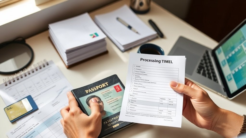 taxas de inscrição e processamento