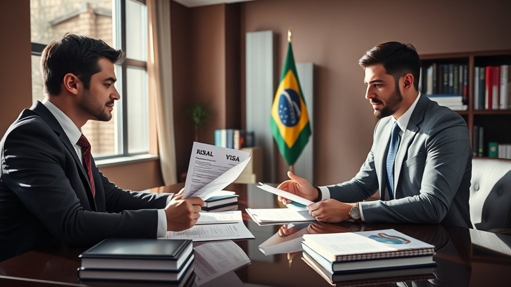 orientação fornecida para o processo de candidatura