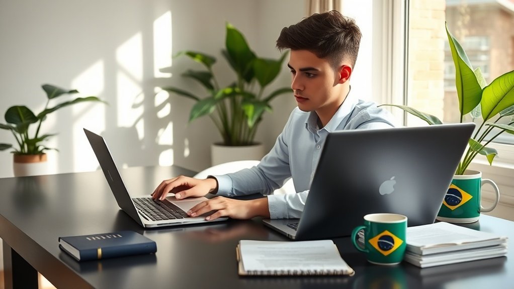 candidatando-se a empregos patrocinados