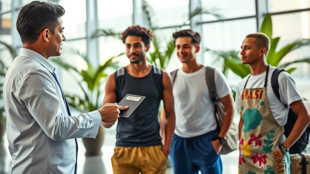 visto para artistas e atletas