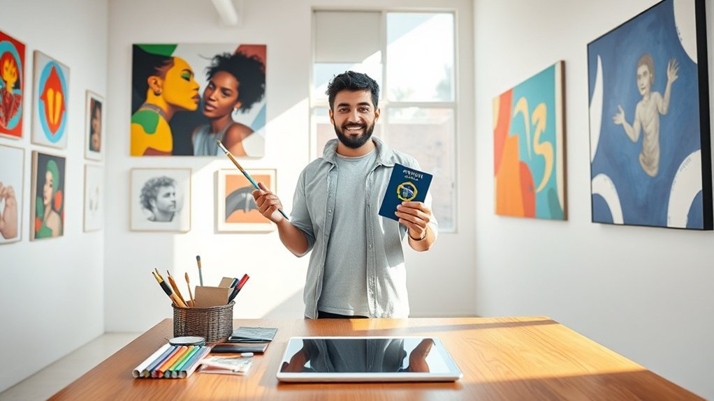 visto de artista e cultural