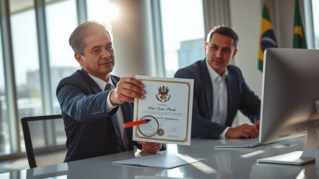 autenticando credenciais educacionais de forma segura