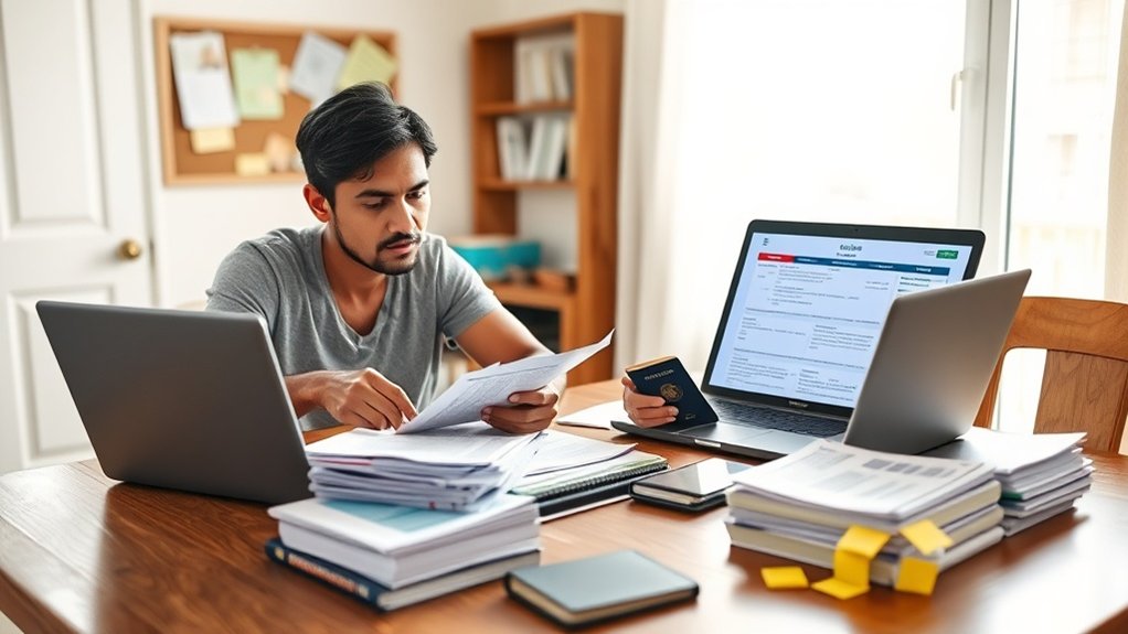 evite erros comuns de visto