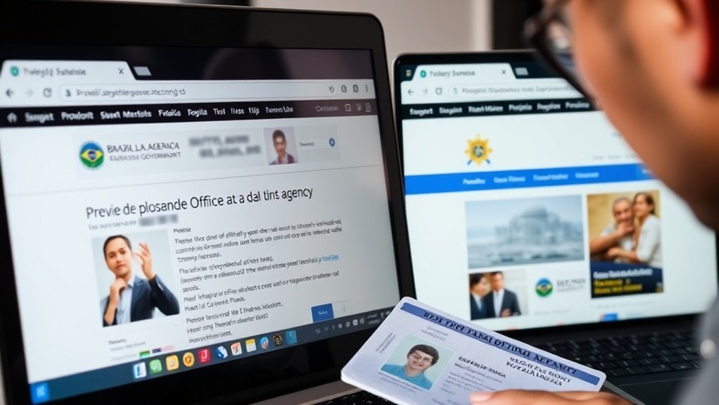 Cuidado com sites fraudulentos de vistos