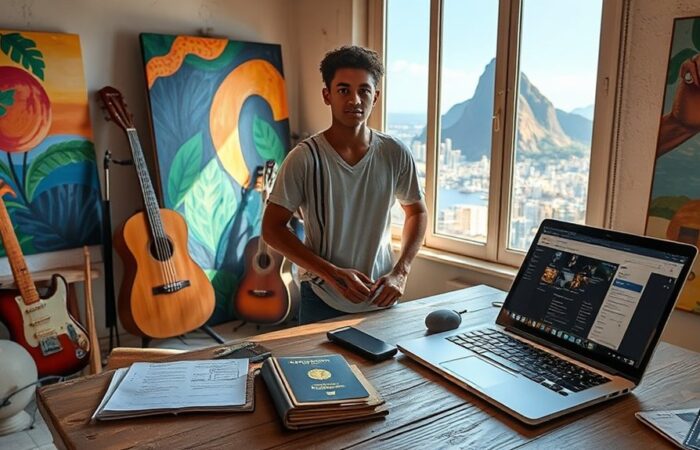 visto para profissionais criativos no Brasil