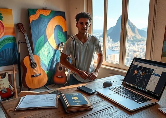 visto para profissionais criativos no Brasil