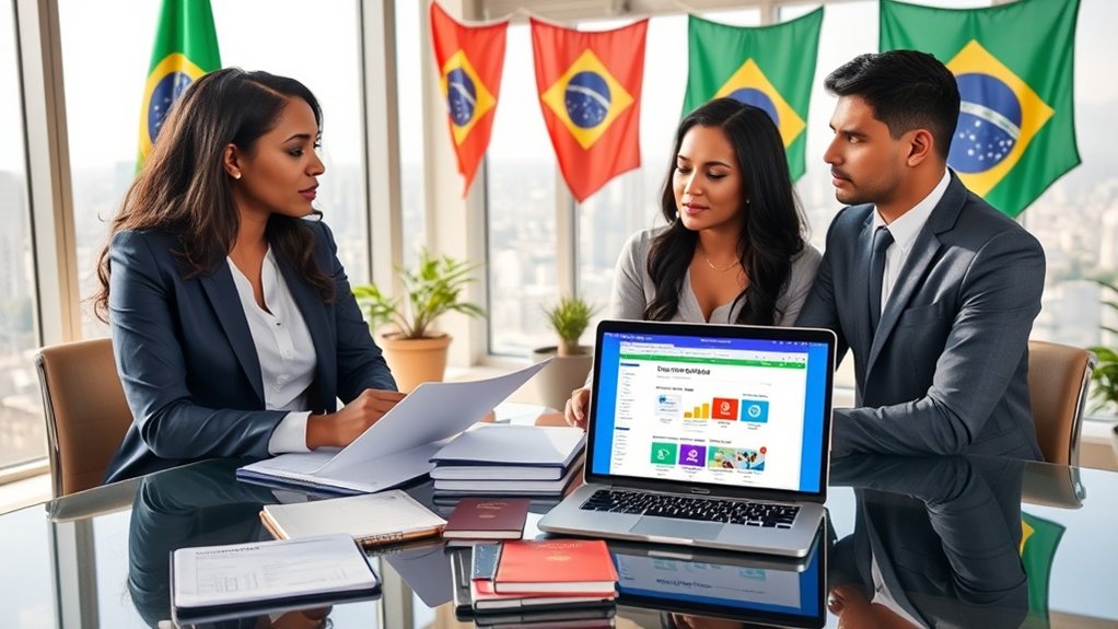 visão geral do visto de imigração para o Brasil