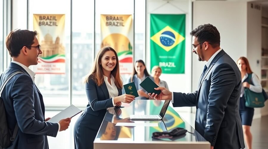 visto de estágio no Brasil explicado