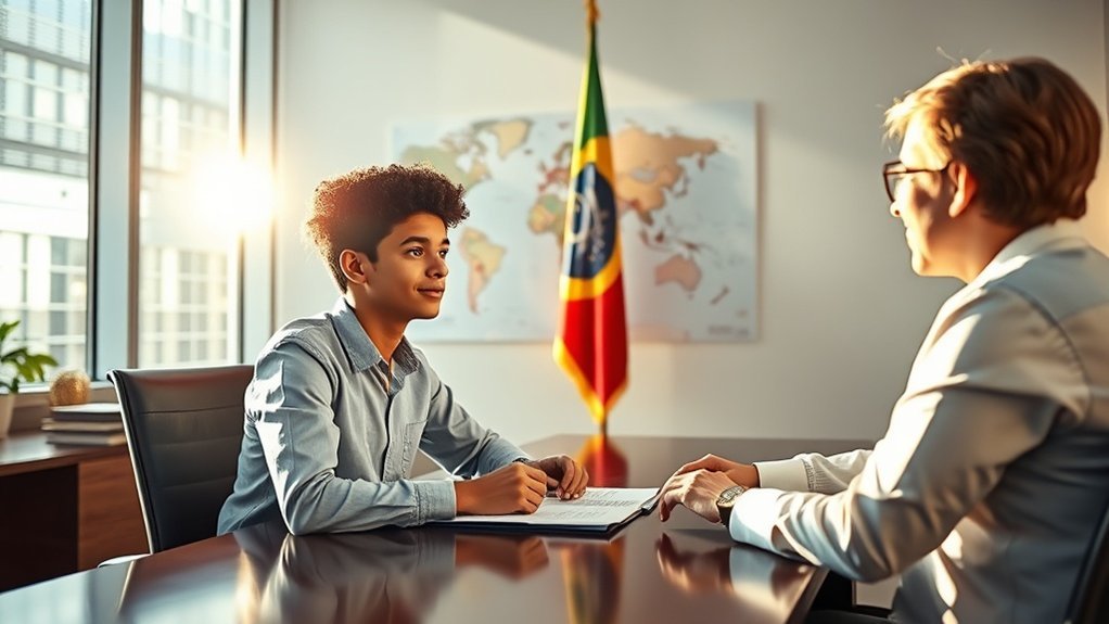 detalhes do visto M1 do brasil