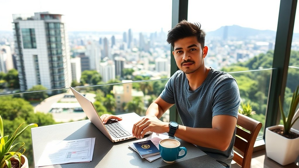 Nuances do visto de nômade no Brasil