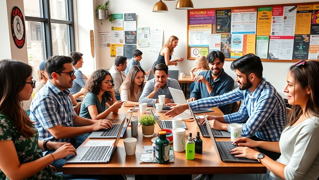 comunidade de trabalho remoto no Brasil, networking