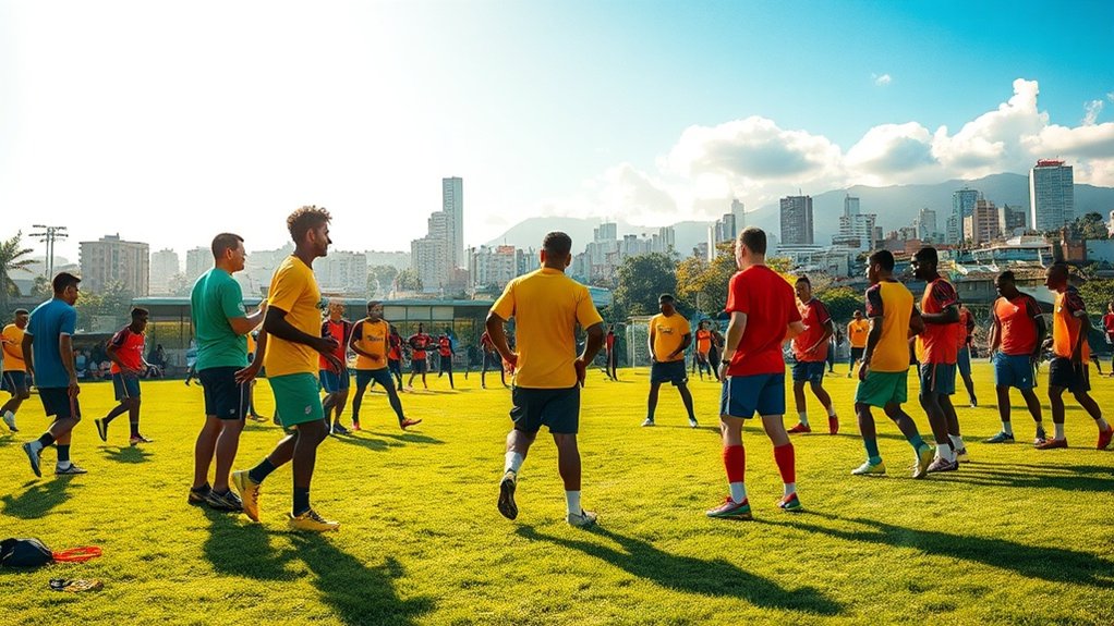 O diversificado cenário esportivo do Brasil