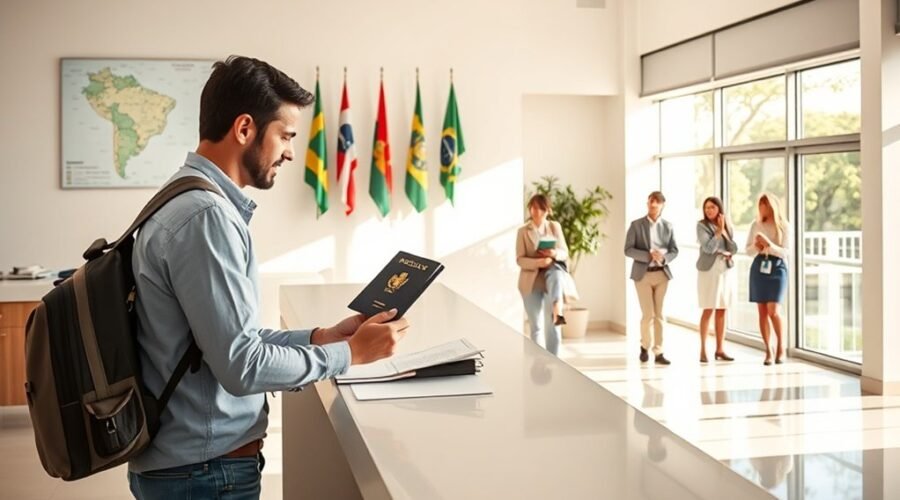 processo de extensão de estadia no Brasil