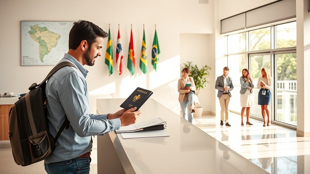 processo de extensão de estadia no Brasil