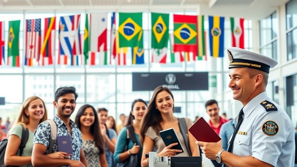 benefícios da isenção de visto para o Brasil