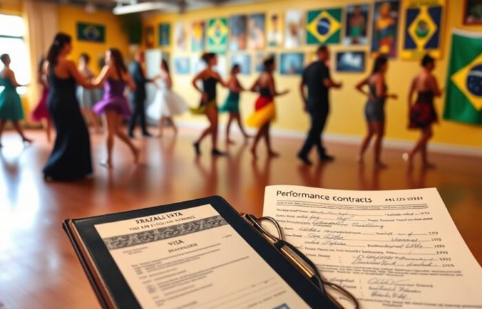 processo de visto para dançarino brasileiro