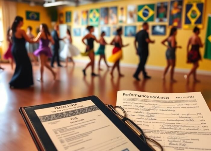 processo de visto para dançarino brasileiro